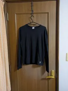 EA7 ブラック 長袖カットソー