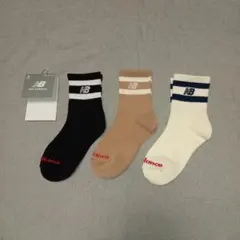 ニューバランス　キッズ靴下　3足セット 19〜21cm
