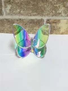 超美品⭐︎BACCARAT バカラ 蝶モチーフ ネックレス ガラス　希少 Baccarat - バカラ ネックレス - バタフライ(蝶)の通販 by