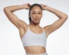 ヨガ ストラップ ブラ （パープルオアシス）　Reebok
