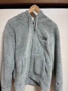 Champion フリースジップパーカー グレー