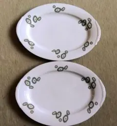 オーバルプレート　大皿　2枚