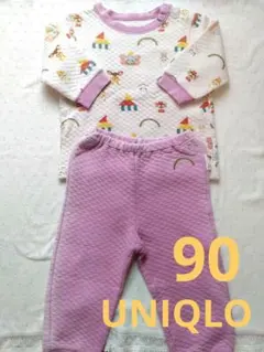 UNIQLO ディズニー キルトパジャマ 90