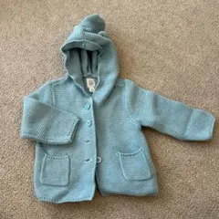 GAP Baby くまみみフードカーディガン