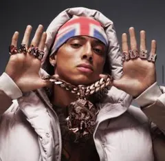 Central cee 着用　ストリート　uk ビーニー　ニット帽