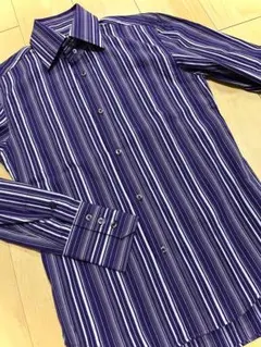 トルネードマート ストライプ 長袖シャツ