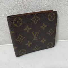 美品 55 LOUIS VUITTON二つ折り財布 モノグラム jh9 - メルカリ