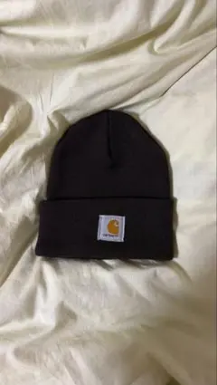 Carhartt ダークブラウン ビーニー