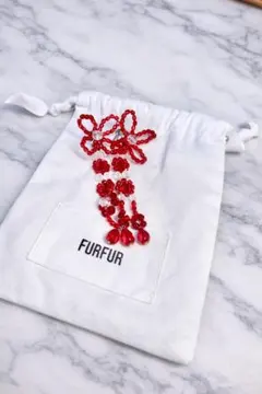 furfur ビーズイヤリング　定価9900 袋付き