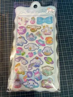 【新品・未開封】ぷっくりシール　ステッカー　シナモロールC