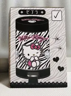ハローキティ ダストボックス ゴミ箱 ペダル式 ゼブラ - メルカリ