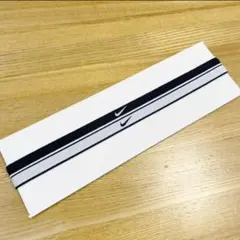 ナイキ ヘアバンド 2本セット 黒 白