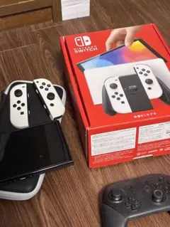 Switch 有機ELモデル ホワイト セット プロコン ケース付き