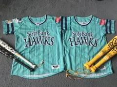 SoftBank Hawks ユニフォーム 2枚セット キッズ 120サイズ