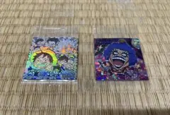 ワンピース ウエハースシール ルフィ イワンコフ 2枚セット