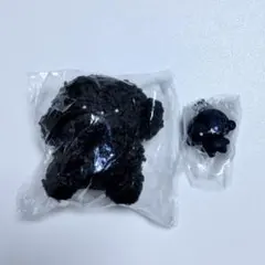 じょせまる ぬいぐるみ 黒 めじるしアクセサリー