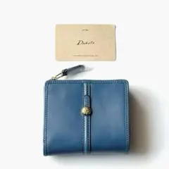 Dakota ダコタ 折財布 二つ折り財布 レザー クーポラ スカイブルー