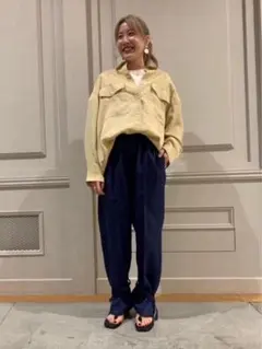OKIRAKU オキラク パンツ ブルーのサムネイル