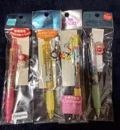 ご当地 ハローキティ ボールペン 群馬・那須・宇都宮 限定 4本セット