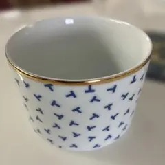 T柄 磁器製 カップ 金彩縁取りのサムネイル