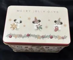 ディズニー　お楽しみ缶　クリスマス2025 グミ　空缶　リルリンリン
