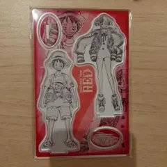 ONE PIECE FILM RED アクリルフィギュア２体セット　ウタ、ルフィ