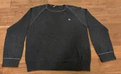 美品！Burberry BLACK LABELメンズ　グレー セーター　サイズ3