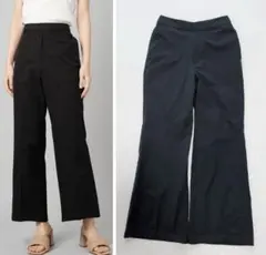DANSKIN my favorite ストレッチフレアパンツ グレー サイズ1のサムネイル