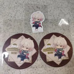 アイドリッシュセブン　九条天　ステッカー　コースター　アニカフェ