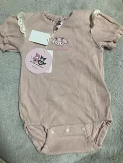 新品タグ付き　マイメロディー　My Melody ピンクロンパース 80サイズ