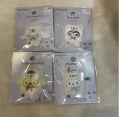 サンリオ ふわふわスノー ワッペン