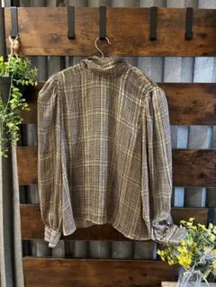 ✨美品✨ラルフローレン ボウタイシャツ チェックM相当 - メルカリ