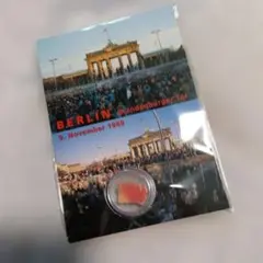 海外旅行土産 ドイツ ベルリンの壁 歴史的価値 破片 本物証明書付き