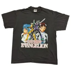 新世紀エヴァンゲリオン エヴァ Tシャツ TULTEX XL ブラック 黒