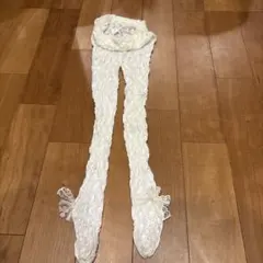 白タイツ レッグウェア