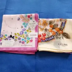 U.P. renoma & CELINE ハンカチセット