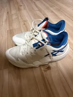 asics メンズ スポーツシューズ ホワイト ブルーのサムネイル