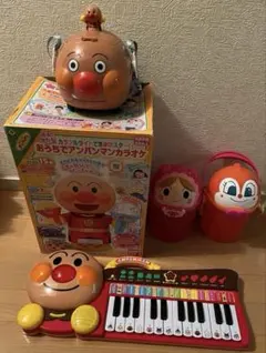 3個セット　アンパンマン 　ポップコーンケース　おうちでアンパンマンカラオケ