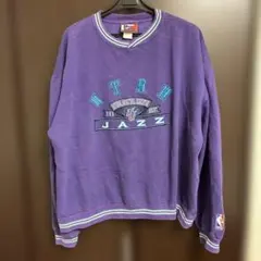 プロプレイヤー　Utah Jazz トレーナー XXL パープルのサムネイル