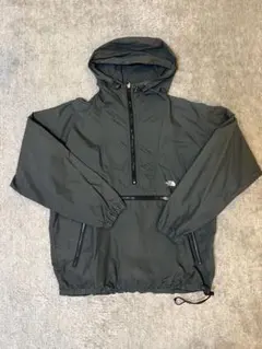 【美品】THE NORTH FACE ダークグレー プルオーバー　ハーフジップ