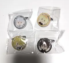 刀剣乱舞 御伴散歩 ぽちくじ フリューくじ　クリアバッチ　4点