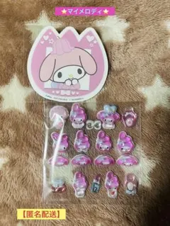 ✨マイメロディ✨ボンボンドロップシールmini‼️namco限定【おすそわけ】