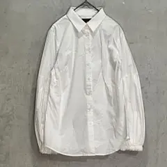 banana republic（サイズ6）長袖シャツ/ブラウス/白/ホワイト