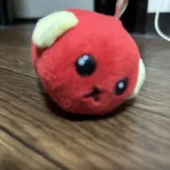 豆しば ぬいぐるみ マスコット 赤 ジェリービーンしば