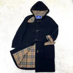 BURBERRY BLUE LABEL ダッフルコート　黒 L 40