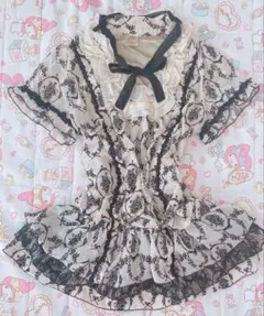 フェアリーグランジ 森ガール ドット フリル チュニック - メルカリ