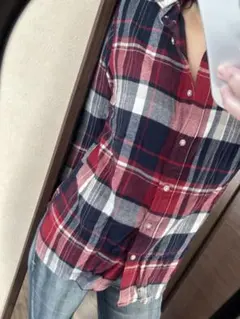 UNIQLO ユニクロ　チェック柄シャツ