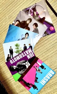 嵐 クリアファイル4枚セット ARASHI コンサートグッズ ライブグッズ