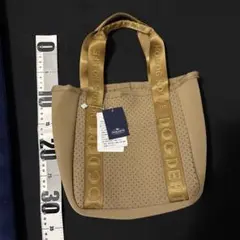 新品未使用DOG DEPT トートバッグ ベージュ パンチング加工のサムネイル