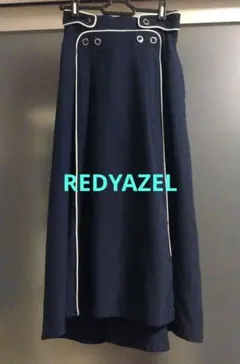 REDYAZEL ネイビー フレアスカート